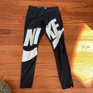Nike logo leggings